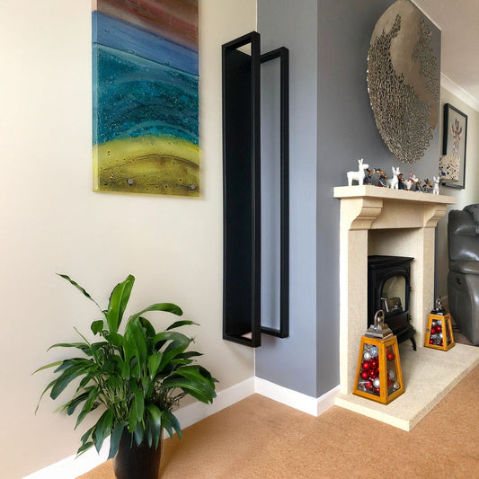 wall mounted log storage